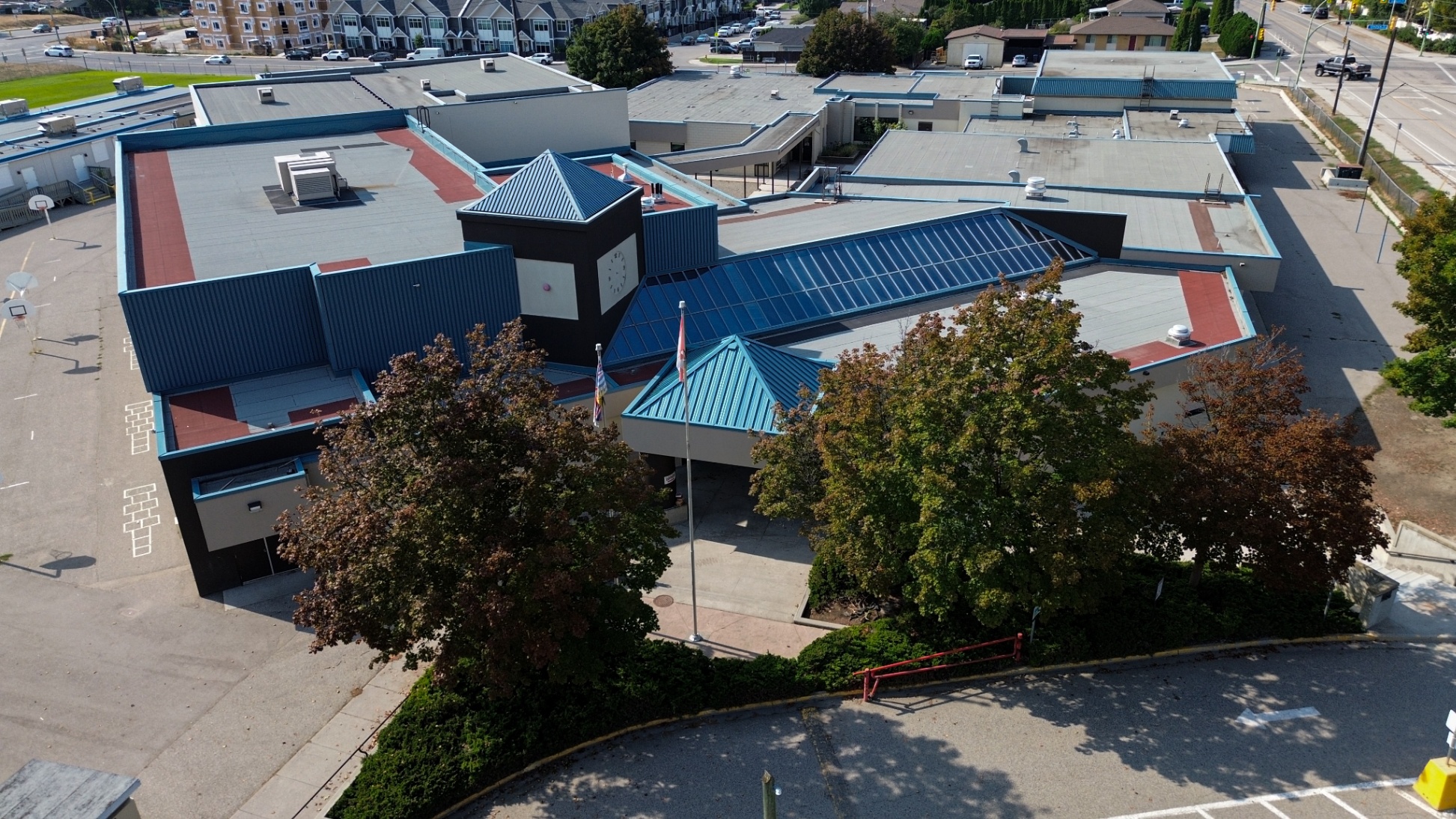 Drone front door close view